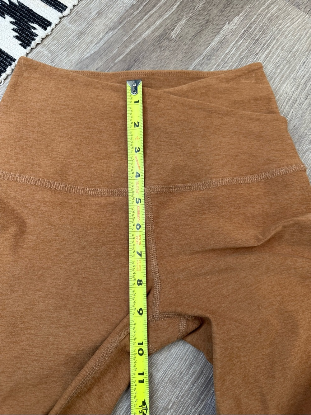 Beyond Yoga Spacedye at Your Leisure High Waisted Midi Legging in Camel XS - Picture 5 of 8